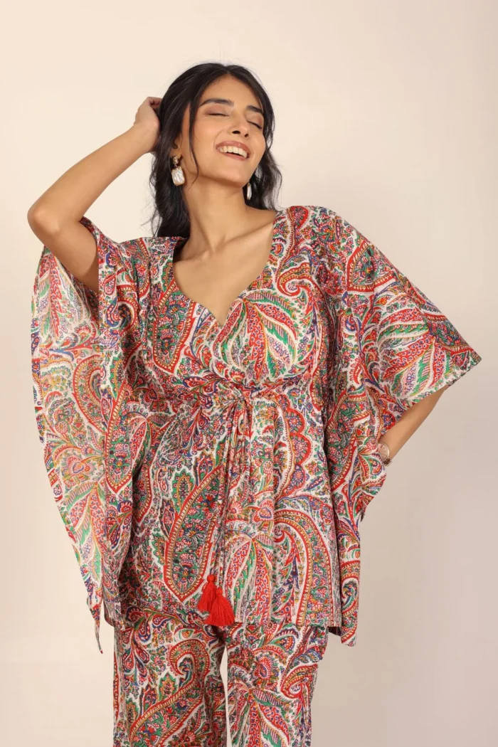 Geometric Cotton Co-ord Set