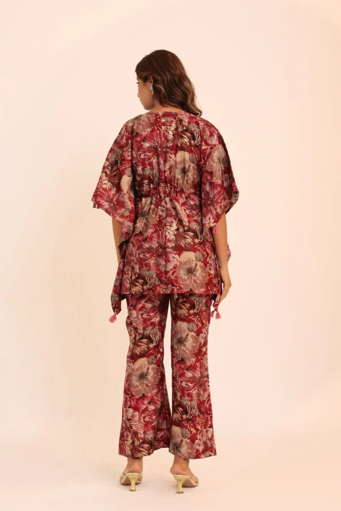 Printed Western Two Piece