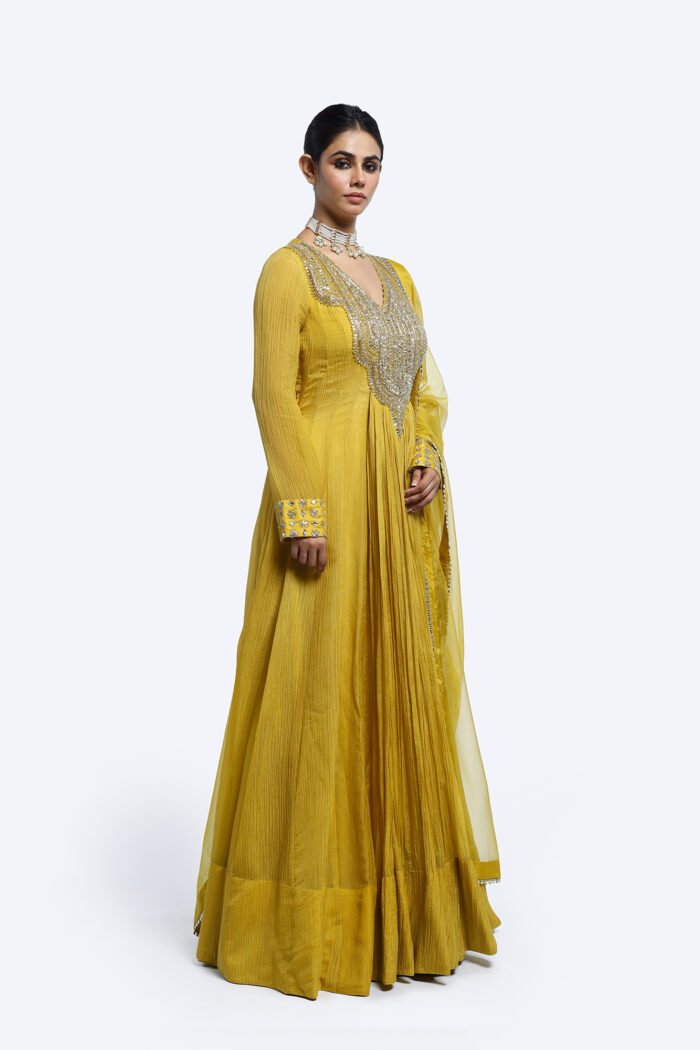 Organza Crush Suit Set