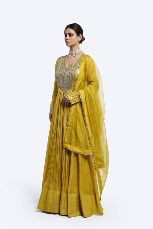 Organza Crush Suit Set