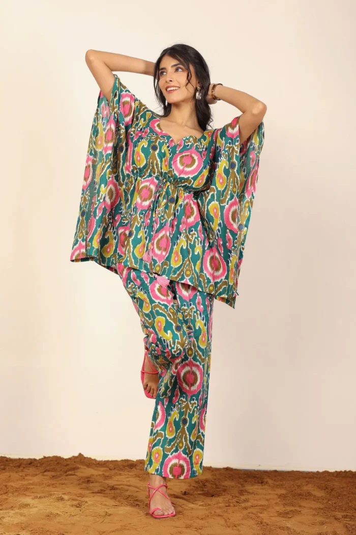 Printed Indo Western Coord Set