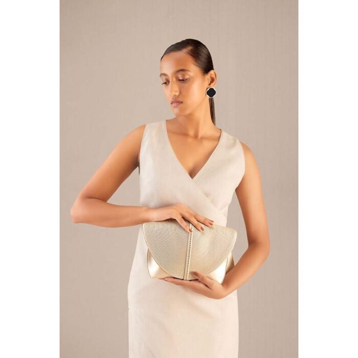 Hello Hi Myah Mini Clutch Silver