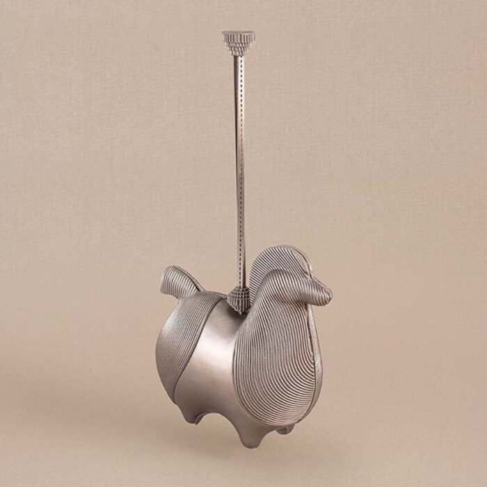 Hello Hi Raahi Top Handle Bag Silver