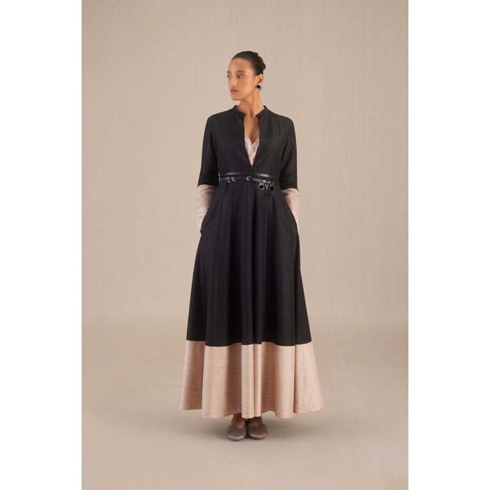 Hello Hi Zahra Black Jacket and Pant (Set of 4)
