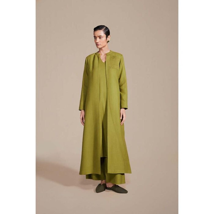 Hello Hi Mirana Jacket Co-Ord - Olive (Set of 3)