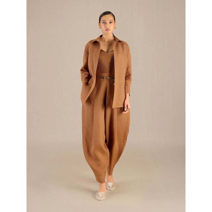 Hello Hi Brown Eliza Co-Ord (Set of 4)