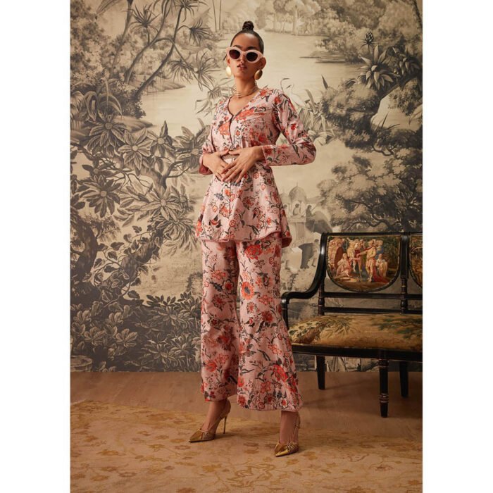 Hello Hi Blush Pink Cynthia Co Ord (Set of 3)