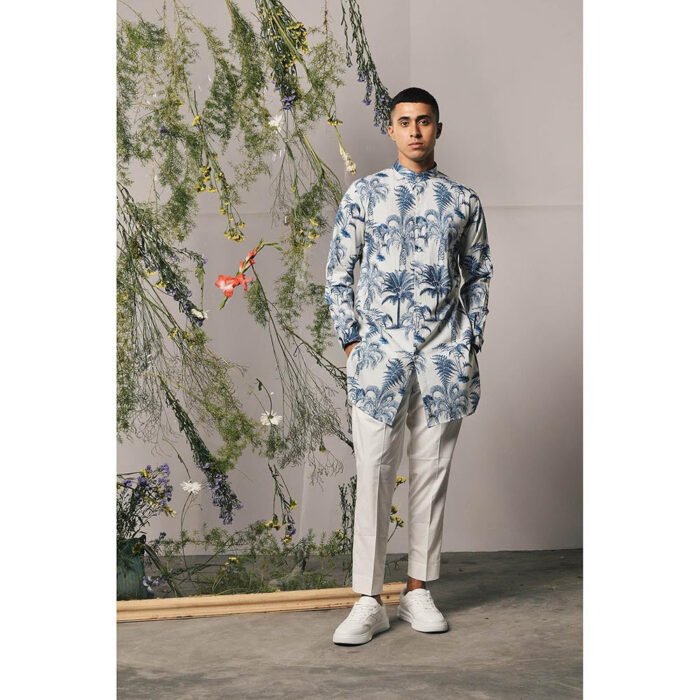 Hello Hi Blue Palermo Kurta & Pant (Set of 2)