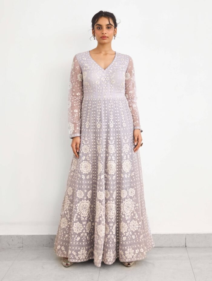 Azure air gray gown