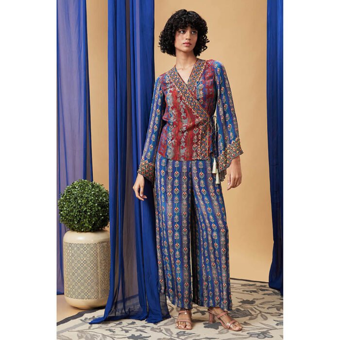 Hello Hi Adah Multi-Color Printed Co-Ord (Set of 2)