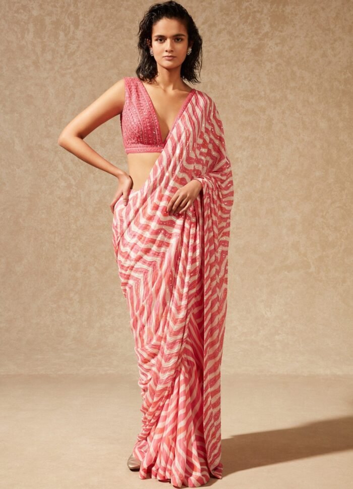 Akira Pink Saree