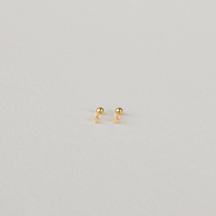 Tiny Cross Studs