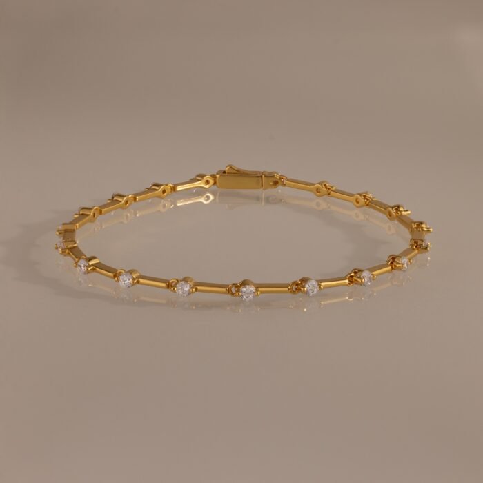 Sprinkle Diamond Tennis Bracelet