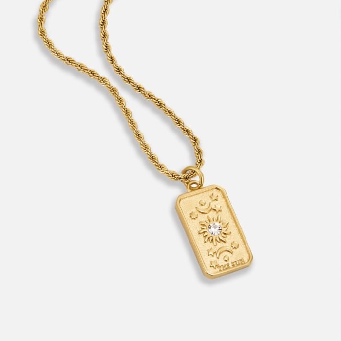?The Sun? Tarot Pendant Necklace
