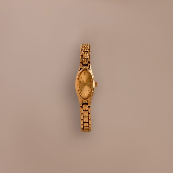 Slim Oval Timepiece
